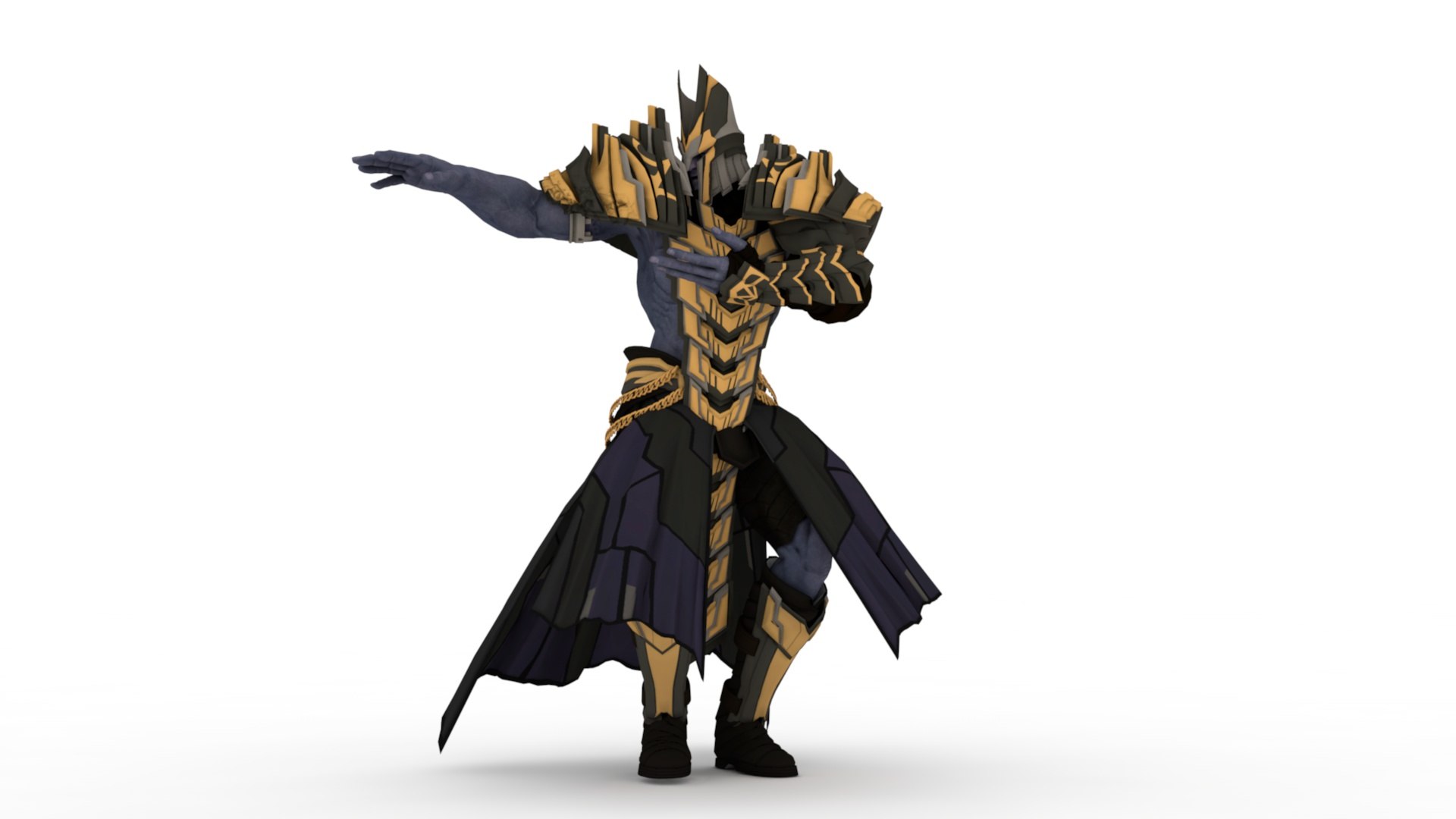 Kronos Warrior Rigged And Animated 3D - TurboSquid 2378192