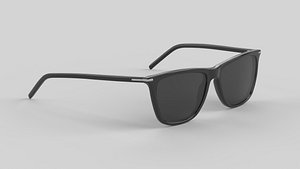 3D Blake Eyewear Glasses model