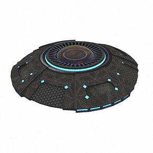 space spaceship ufo model