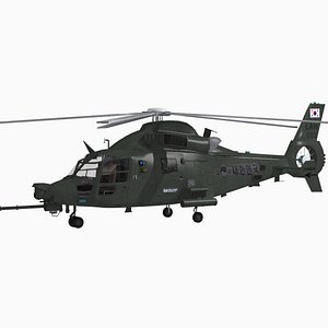 3D Korean KAI LAH helicopter model