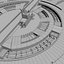 3D launch rocket complex model