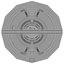 3D launch rocket complex model
