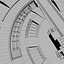 3D launch rocket complex model