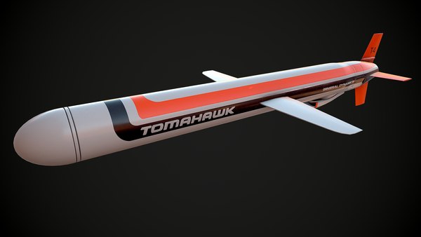 3d Model Navy Bgm 109 Tomahawk Turbosquid