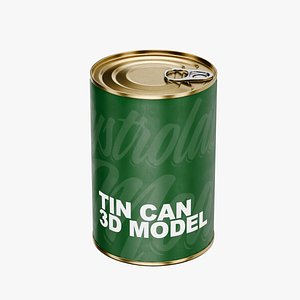 3D Tin Can 3