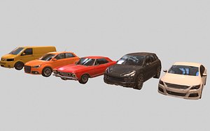 set cars 3D