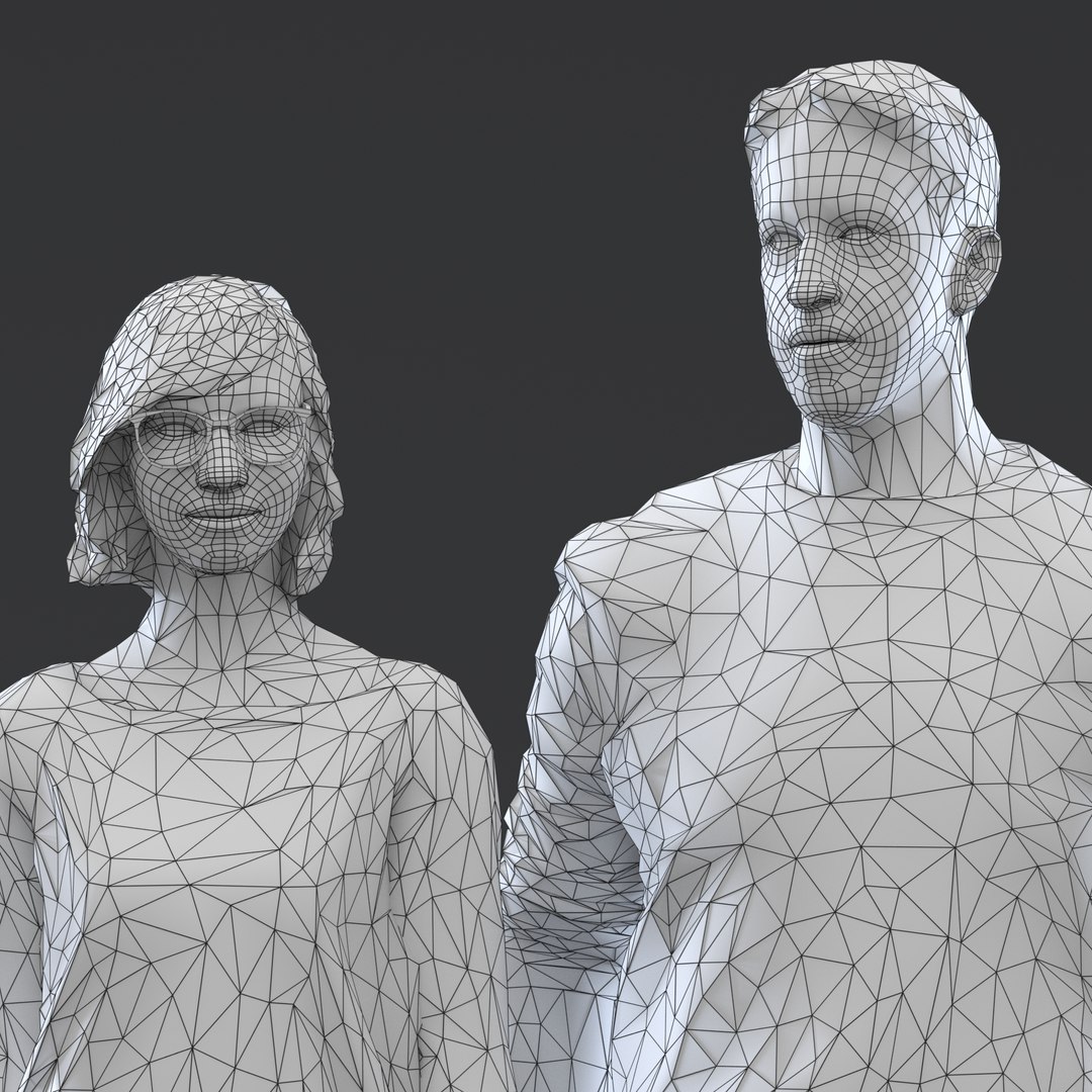 3D Rigged Animate Crowd Model - TurboSquid 1431937