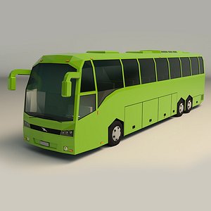 coach bus 3D