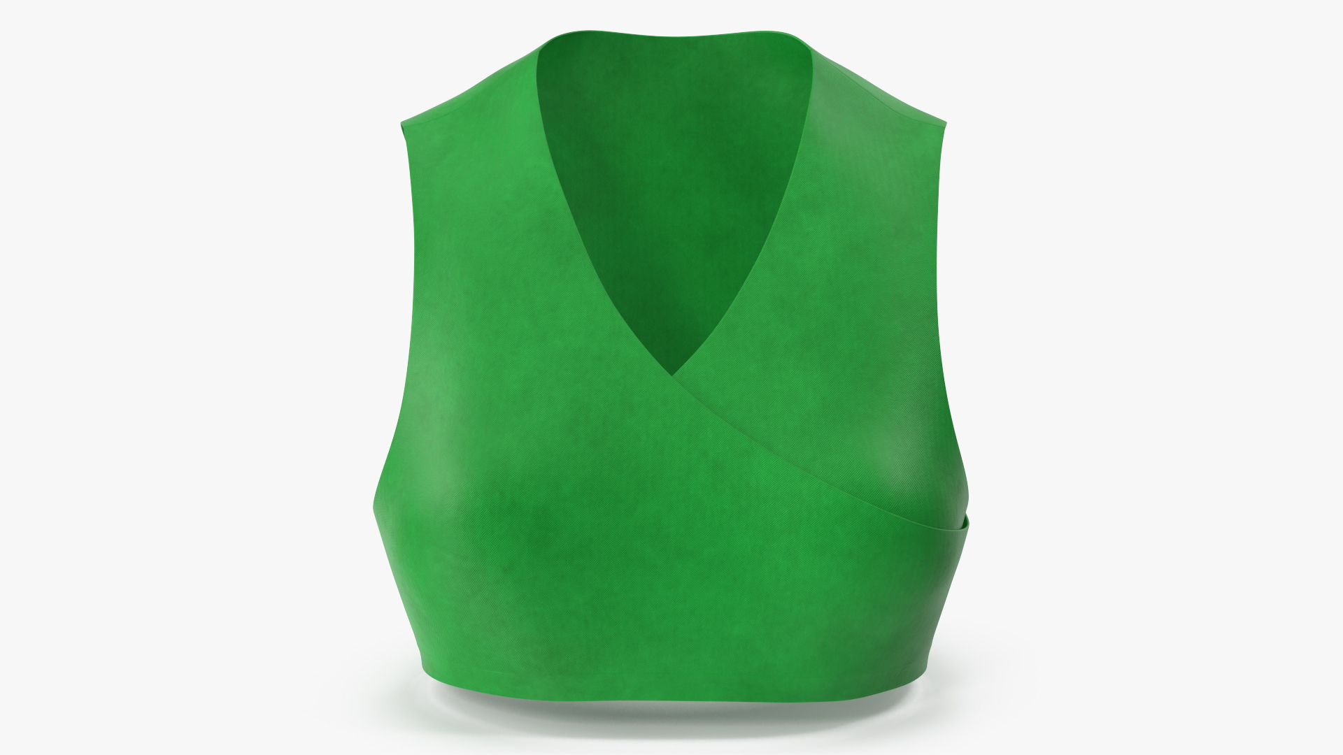 3D Tank Top 2 Green Model - TurboSquid 2438687