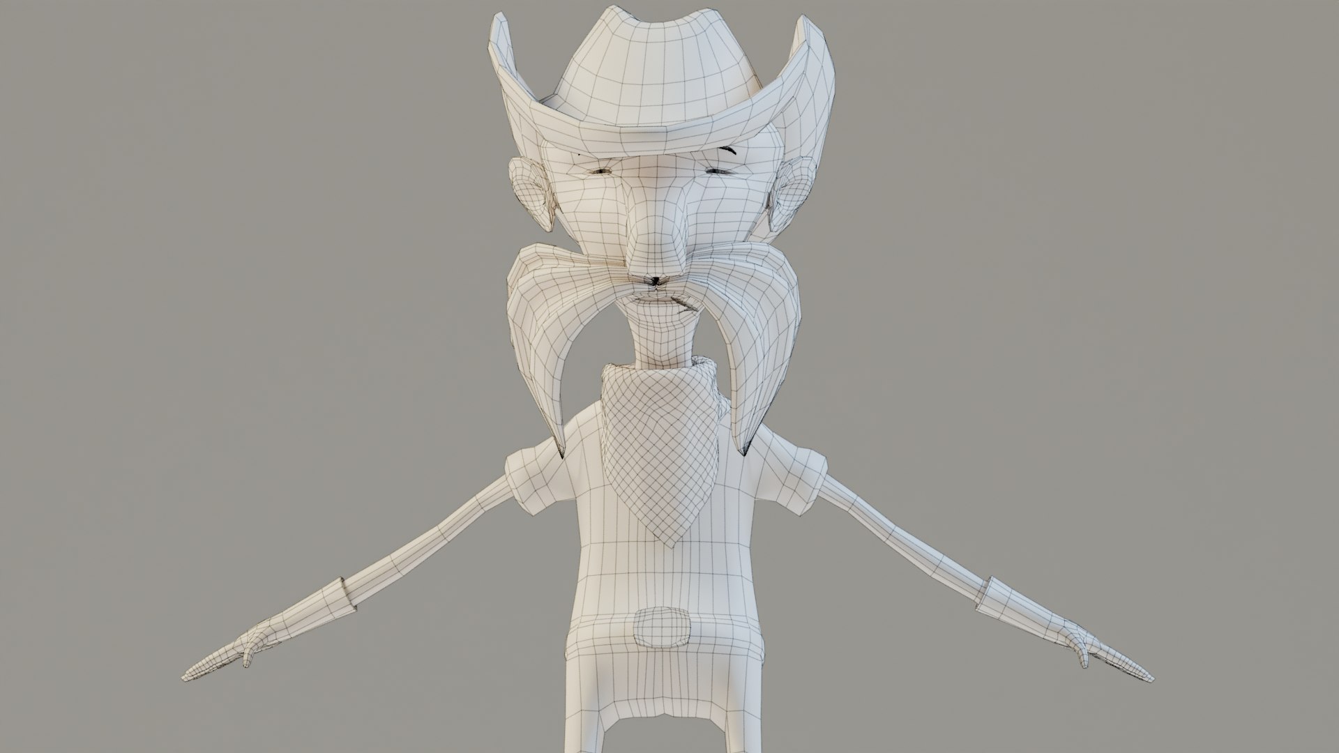 3D Old Western Cowboy - Rigged  Game-Ready Low Poly model https://p.turbosquid.com/ts-thumb/Br/sOS7Dc/c6/wireframe6/png/1745264274/1920x1080/fit_q87/3d9c7c5e6bf84992f0184b38c22023beb009d0cf/wireframe6.jpg