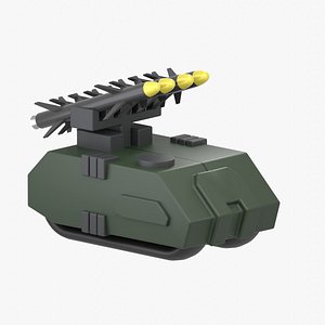 Army Tank 3D Illustration