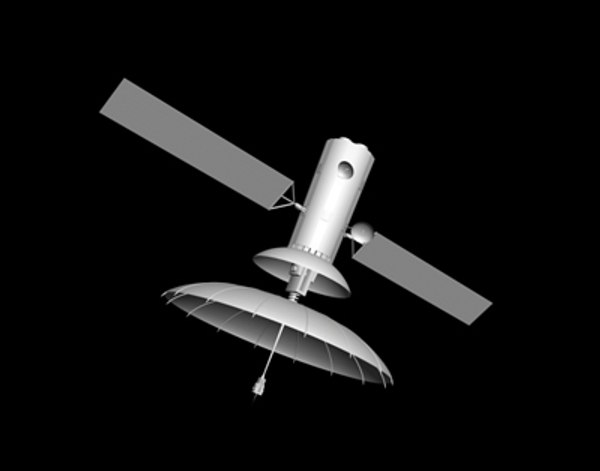 satellite 3d model