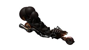 3D model Exotic Tricycle Motorcycle