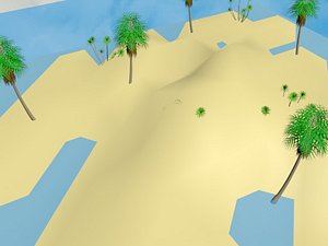 tropical island