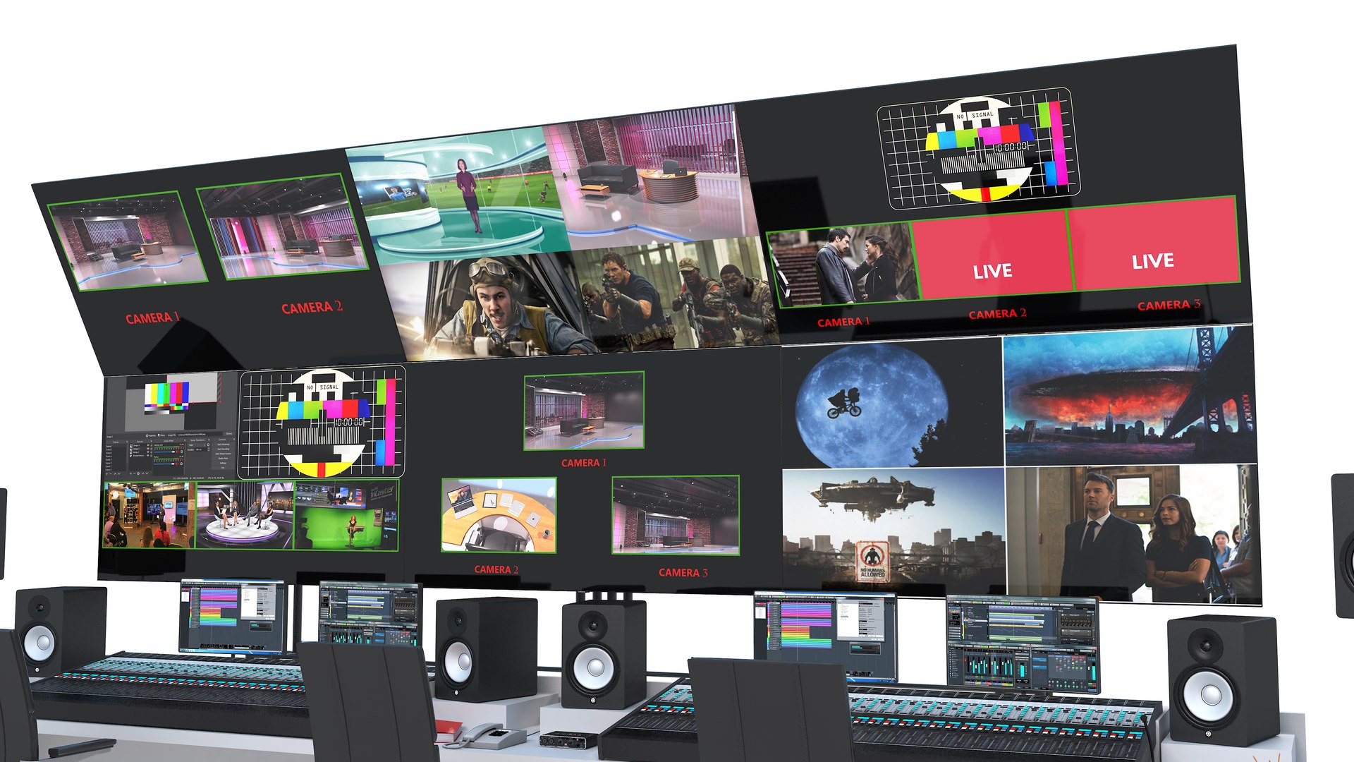 3D Broadcast Equipment 4 https://p.turbosquid.com/ts-thumb/Bs/6CdLvY/F8/televisionbroadcastcontrolpanel9/jpg/1642358940/1920x1080/fit_q87/a3450cf2bb9f25e7829c773f1862ae868a5fe7c7/televisionbroadcastcontrolpanel9.jpg