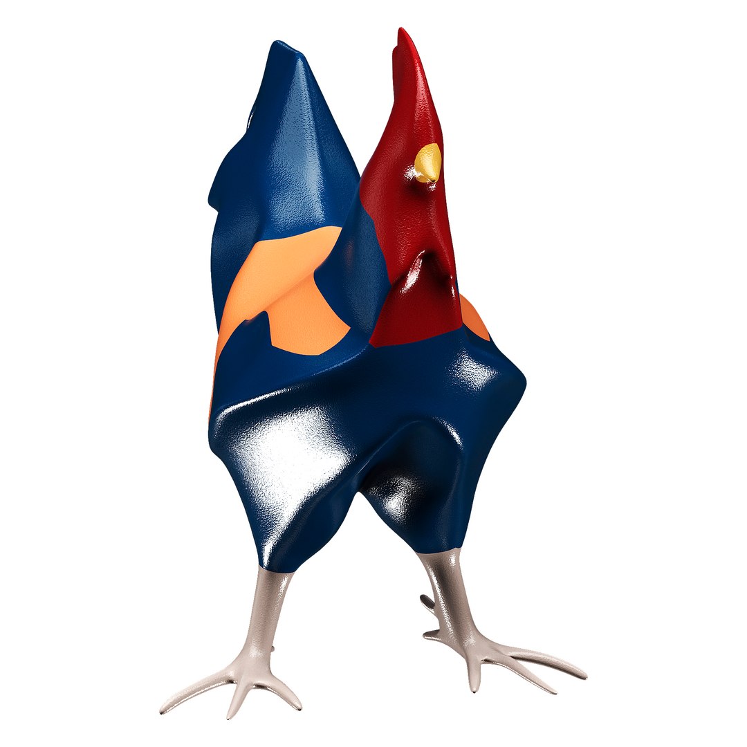 Rooster Chicken 3D Model - TurboSquid 2339301