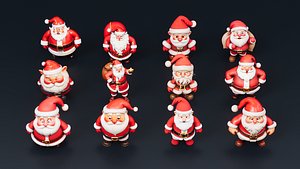 3D Santa Claus Christmas