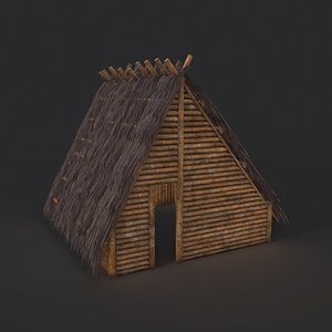 Modular Housing Hut A 3D model