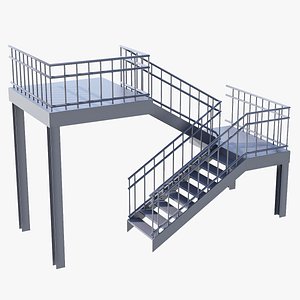 Stair 3D model