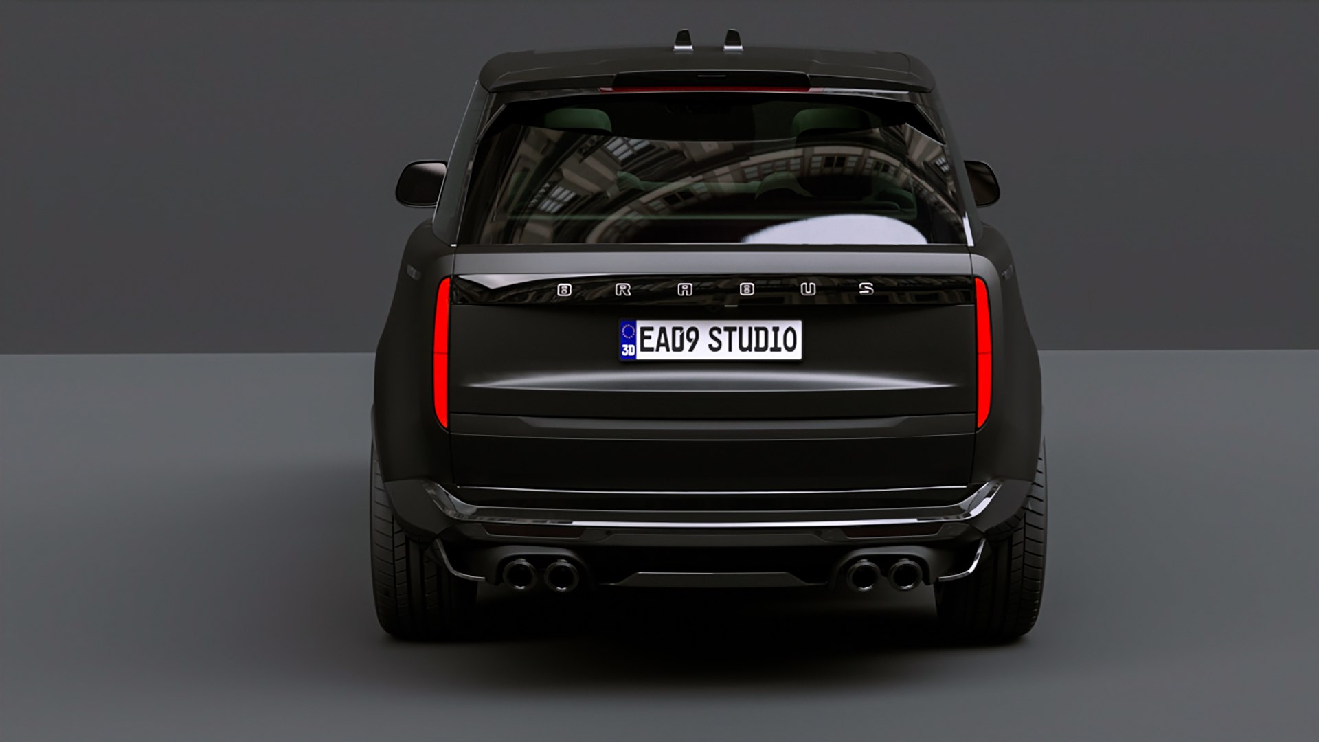 Range Rover BRABUS 600 3D Model - TurboSquid 2349240