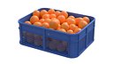 Orange Plastic Crate