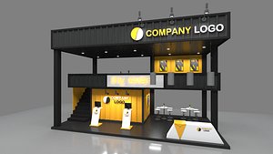 3D model booth 5x10