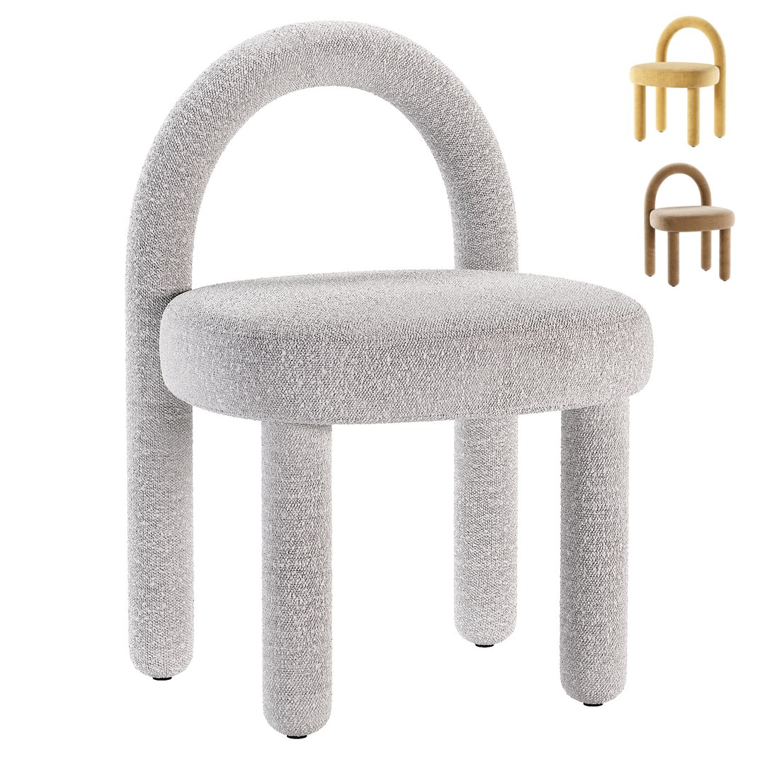 3D Model Anika Chair 2015 - TurboSquid 2252785