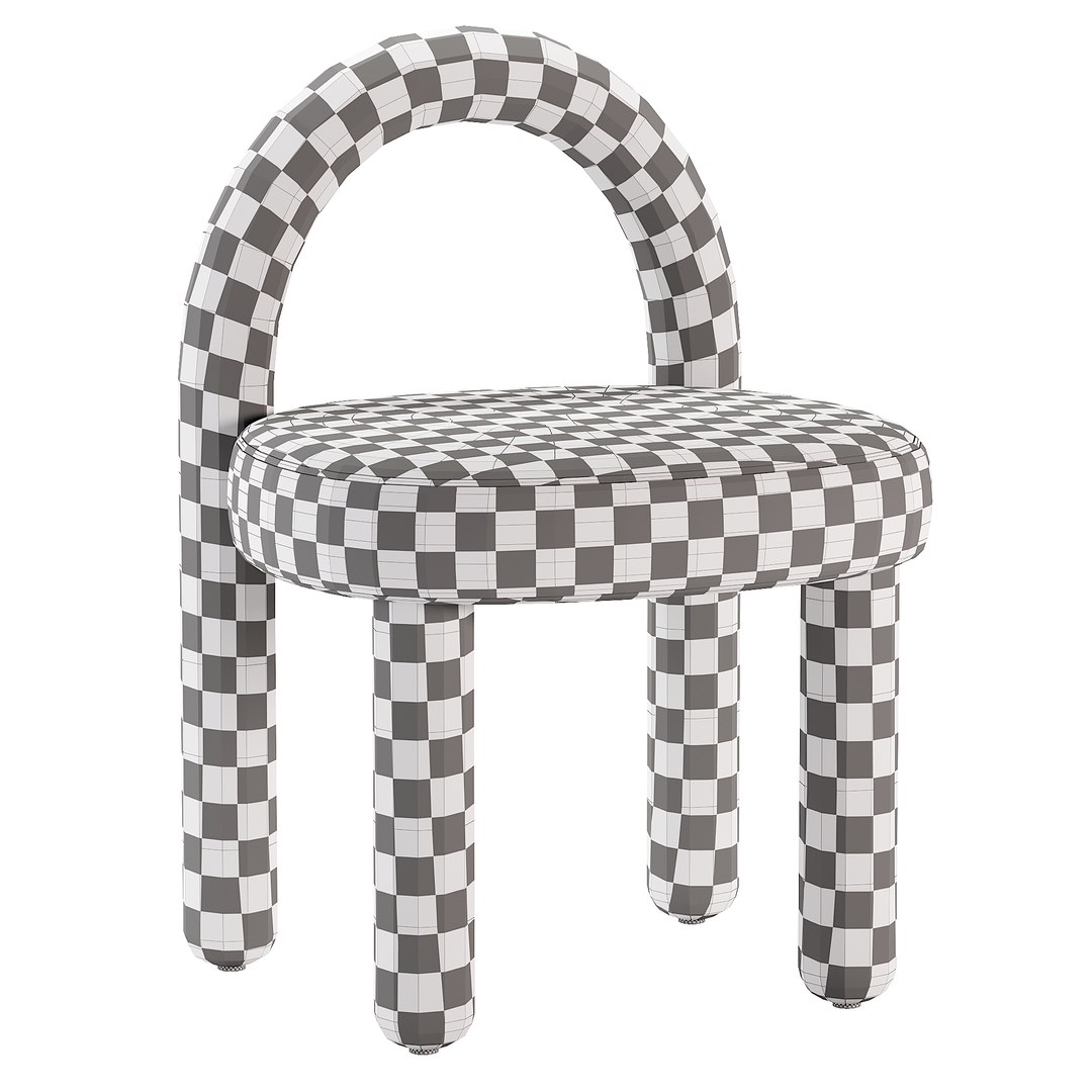 3D Model Anika Chair 2015 - TurboSquid 2252785