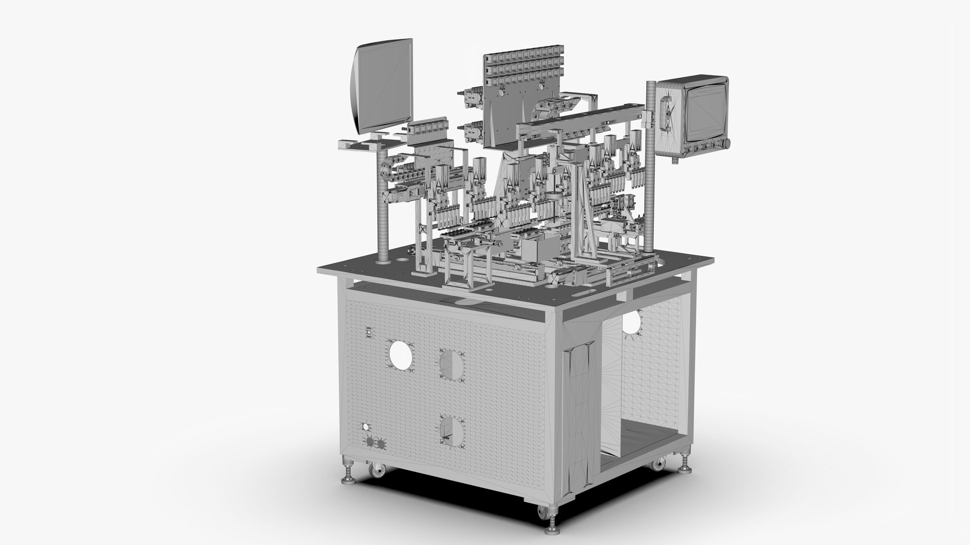 3D Model Automatic Apple Connector Bushing Assembly Automation