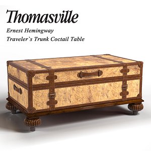 3d thomasville coctail table