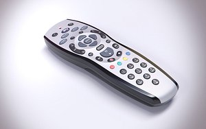 sky remote control 3d obj