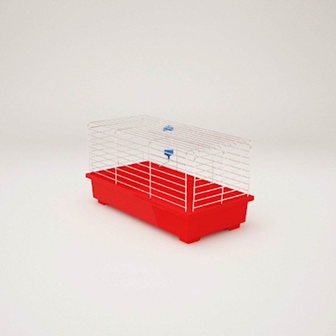 Image showcasing 3d Model Hamster Cage