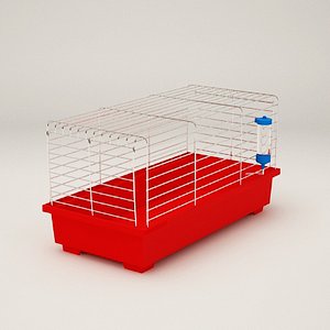3d model hamster cage