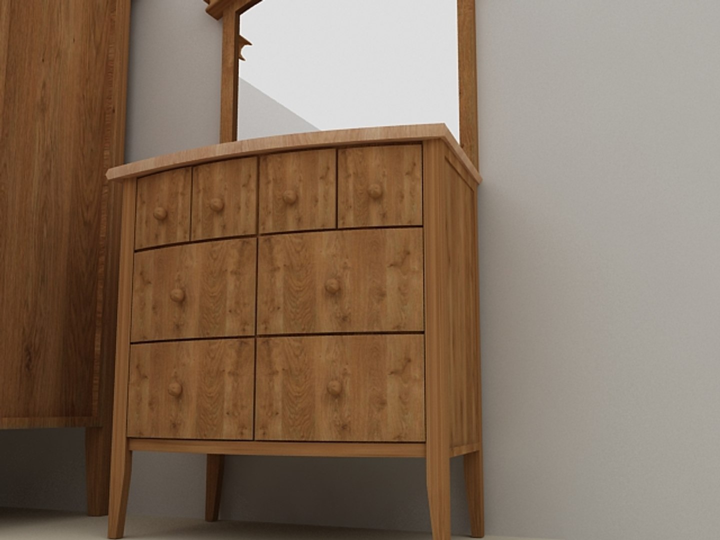 3d nimbus bed bedroom furniture model