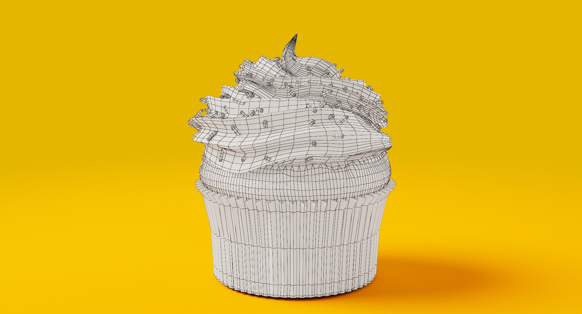 chocolate cupcake food dessert 3D model https://p.turbosquid.com/ts-thumb/Bs/eBkYye/ujLpNUNx/00349_cupcakes_surface_v017_03_wireframe_no_subdivision_wht.0000/jpg/1588849808/1920x1080/fit_q87/66c3c4837c5df65372876518c40eaccb72c3f4fd/00349_cupcakes_surface_v017_03_wireframe_no_subdivision_wht.0000.jpg