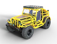 AAA Off Roader Rigged and PBR Textured