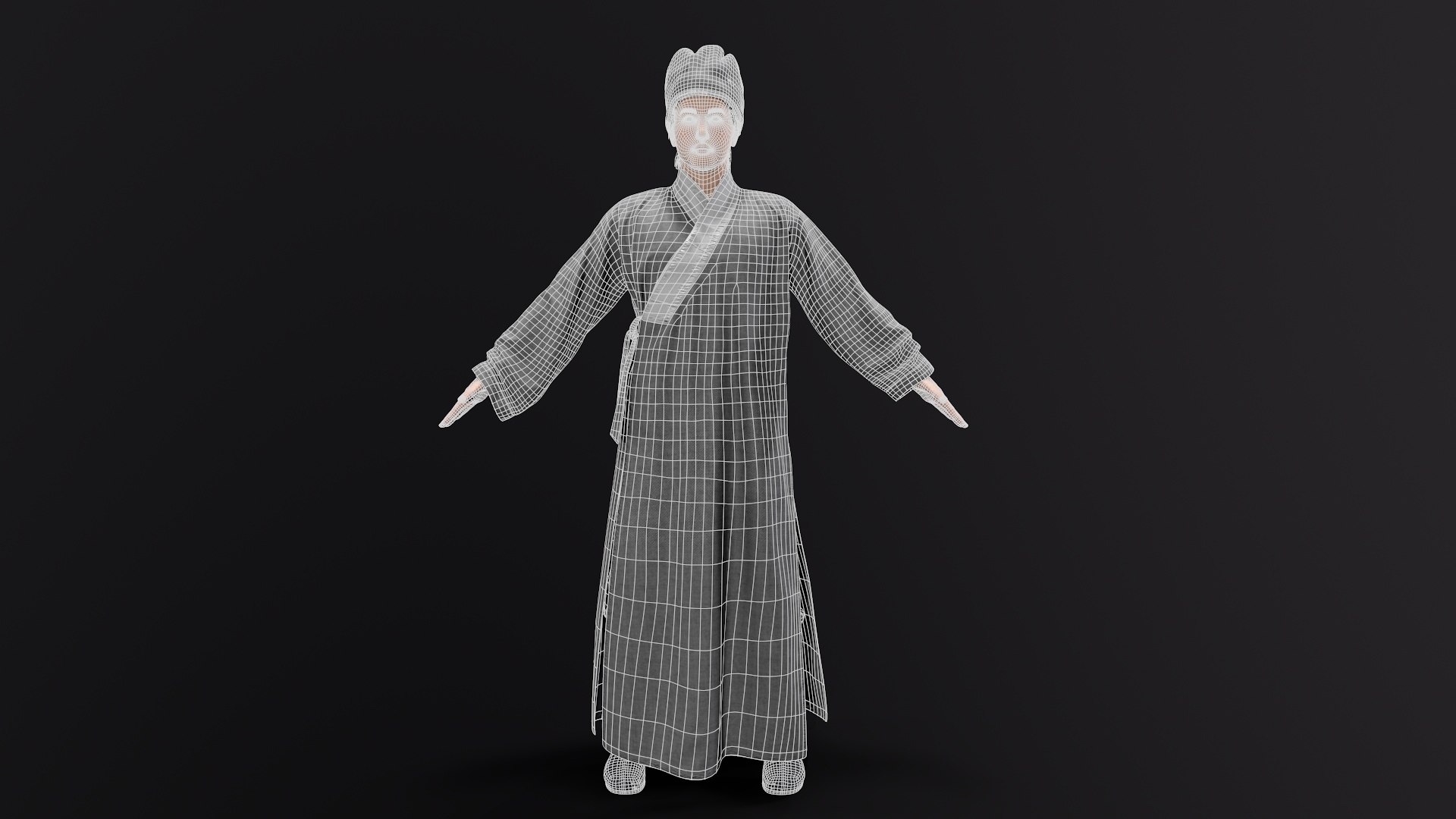 Shaolin Monk 3D Model - TurboSquid 2201819