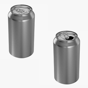 Standard Aluminum Can 375ML Collection 3D model
