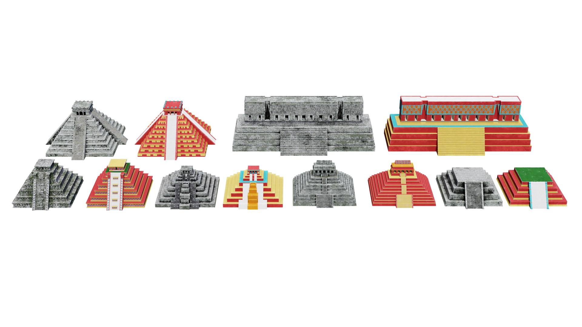 3D model Mayan - Aztec Collection https://p.turbosquid.com/ts-thumb/Bs/np6YMv/KP/all_7/png/1637520759/1920x1080/fit_q87/f5180d2cf4bfcc8eb95bddaeb3d552596e993b6b/all_7.jpg