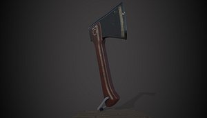 3D homemade axe model