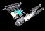 Animated V8 Engine Gasoline Ignition
