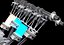 Animated V8 Engine Gasoline Ignition