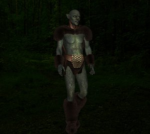 goblin woods 3d obj