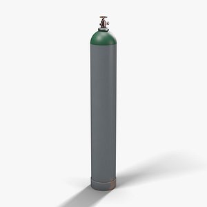 Industrial Gas Cylinder 50 Litre with Brass Valve - PBR with LODs