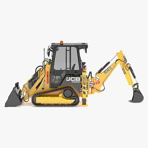 3D JCB Backhoe Loaders 1CXT