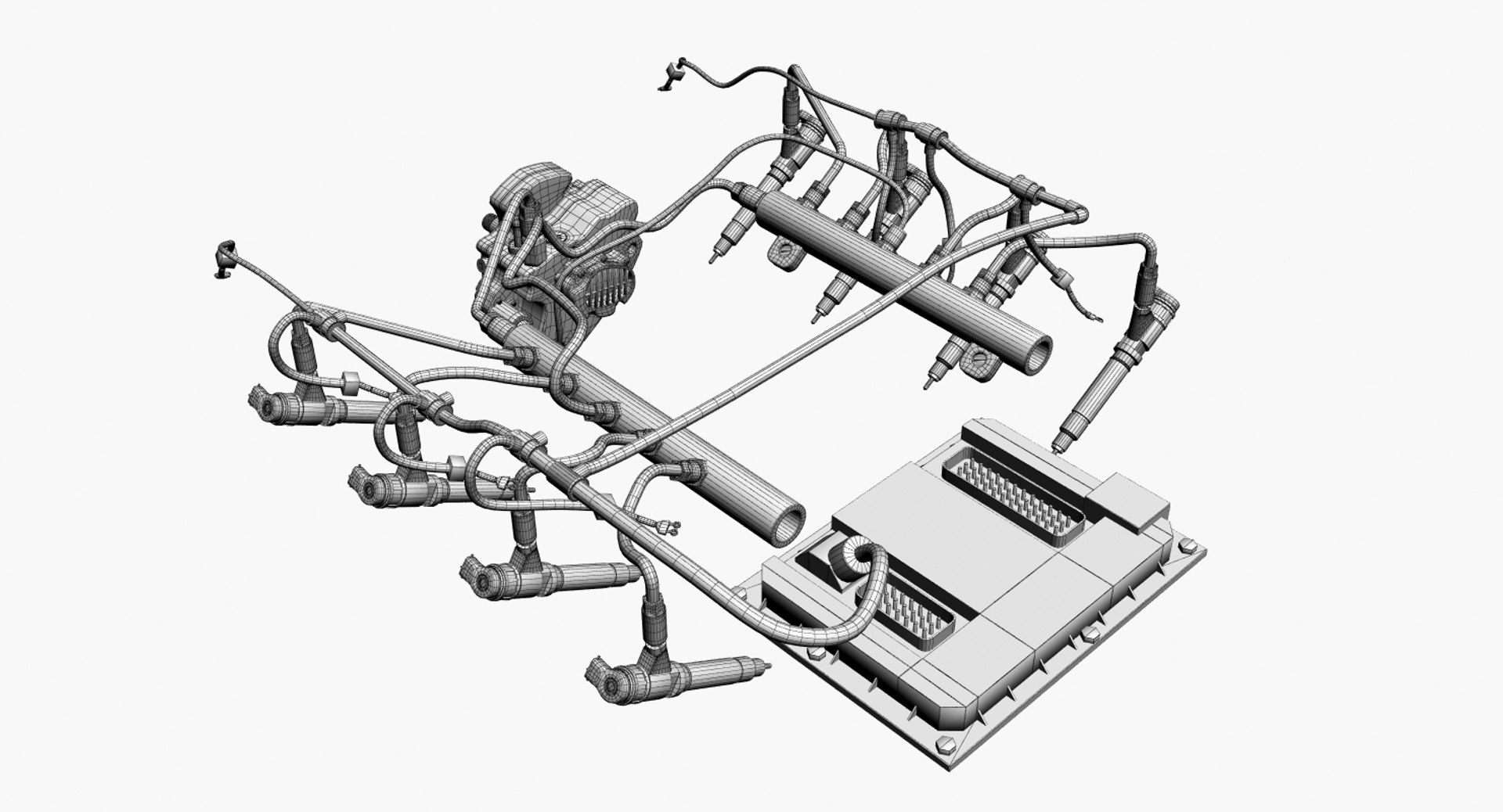 3D Engine 8 Injection | 1144373 | TurboSquid