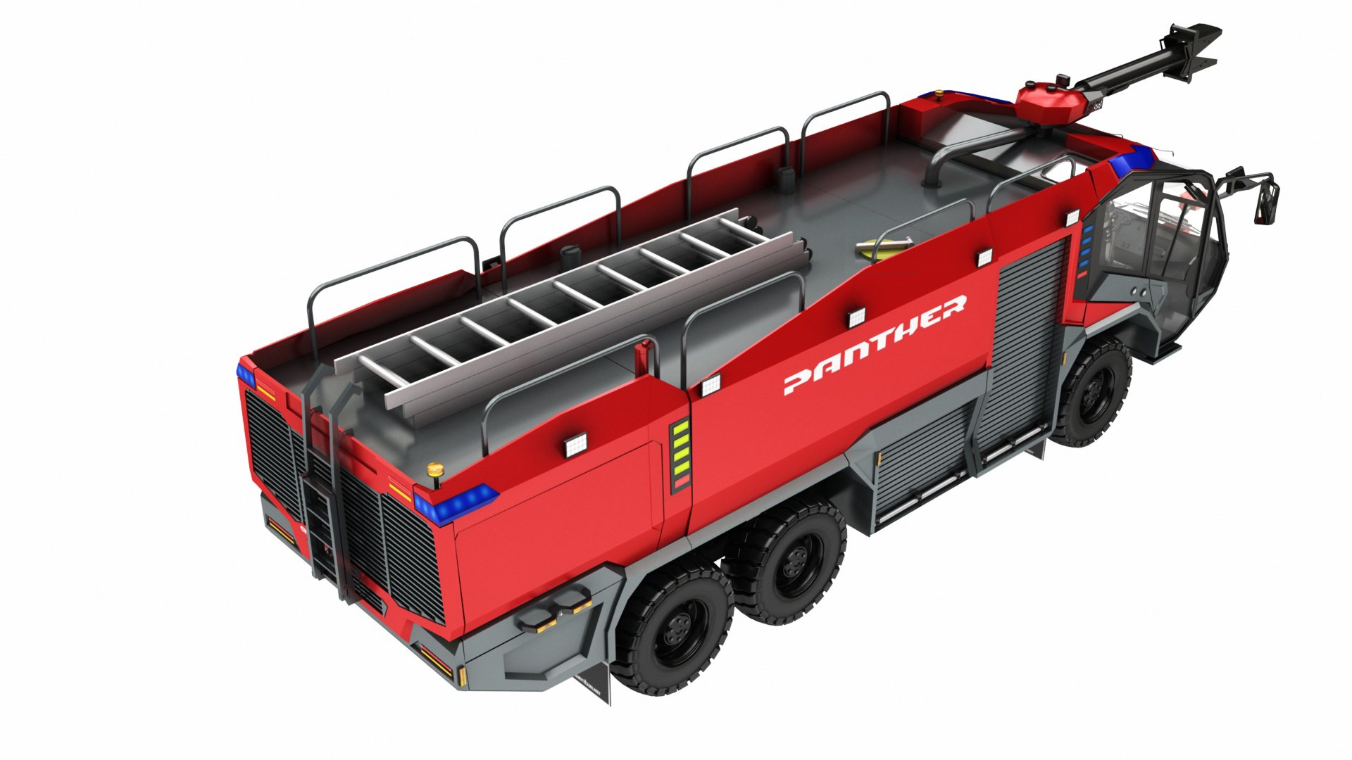 Rosenbauer Panther 6x6 S Model - TurboSquid 1483124