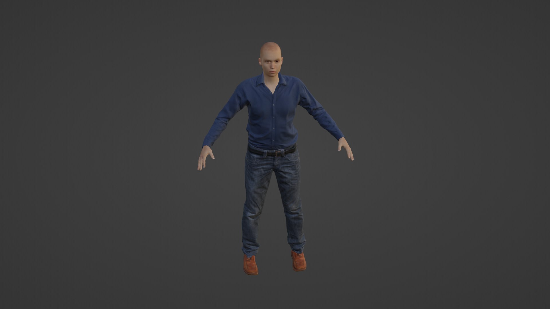 3D Man Unity Unreal model - TurboSquid 1828466