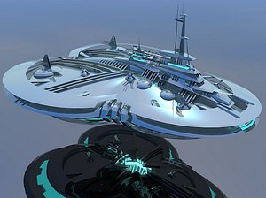 Tripod Starship