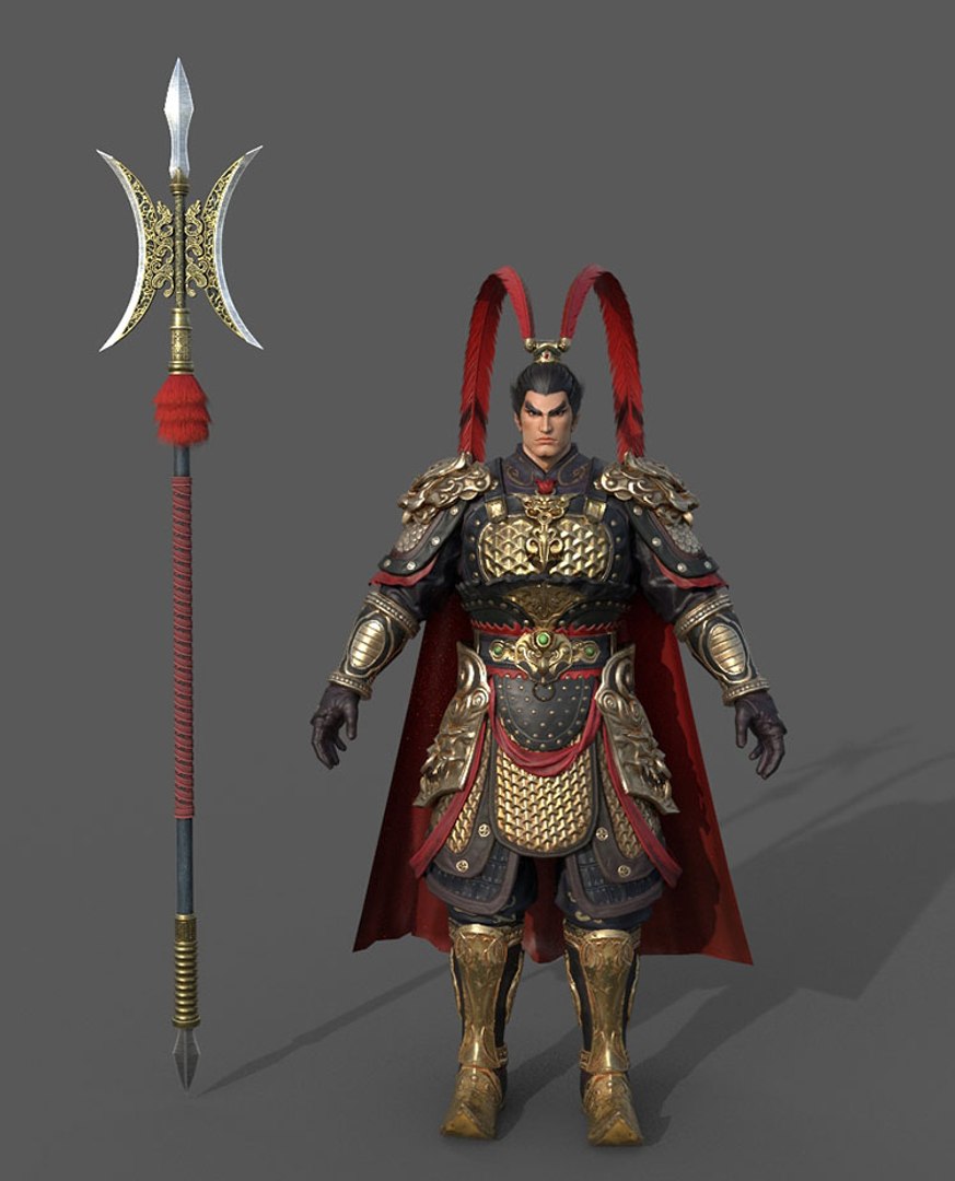 Lu Bu of The Three Kingdoms 3D https://p.turbosquid.com/ts-thumb/Bt/FDCuA9/lf/lvbu/jpg/1749108529/1920x1080/fit_q87/dfdfd3ee6ab36534f5a4febea4f14d2a6a3eacf8/lvbu.jpg